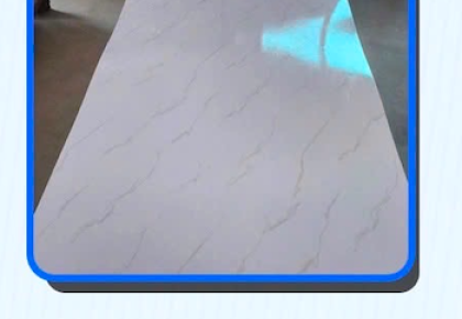Tấm hậu tủ PVC - Vân đá VĐ01 - Tinh khiết và tinh tế