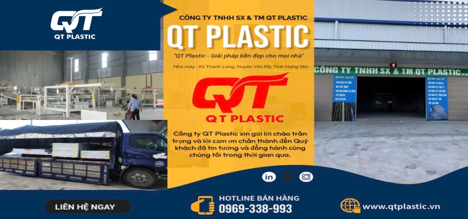 Tại sao nên chọn nhà máy nhựa  QT Plastic tại Việt Nam