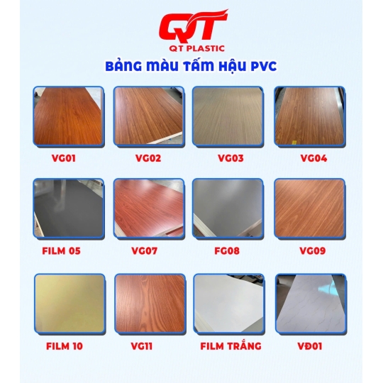 Tấm hậu tủ PVC - FG08